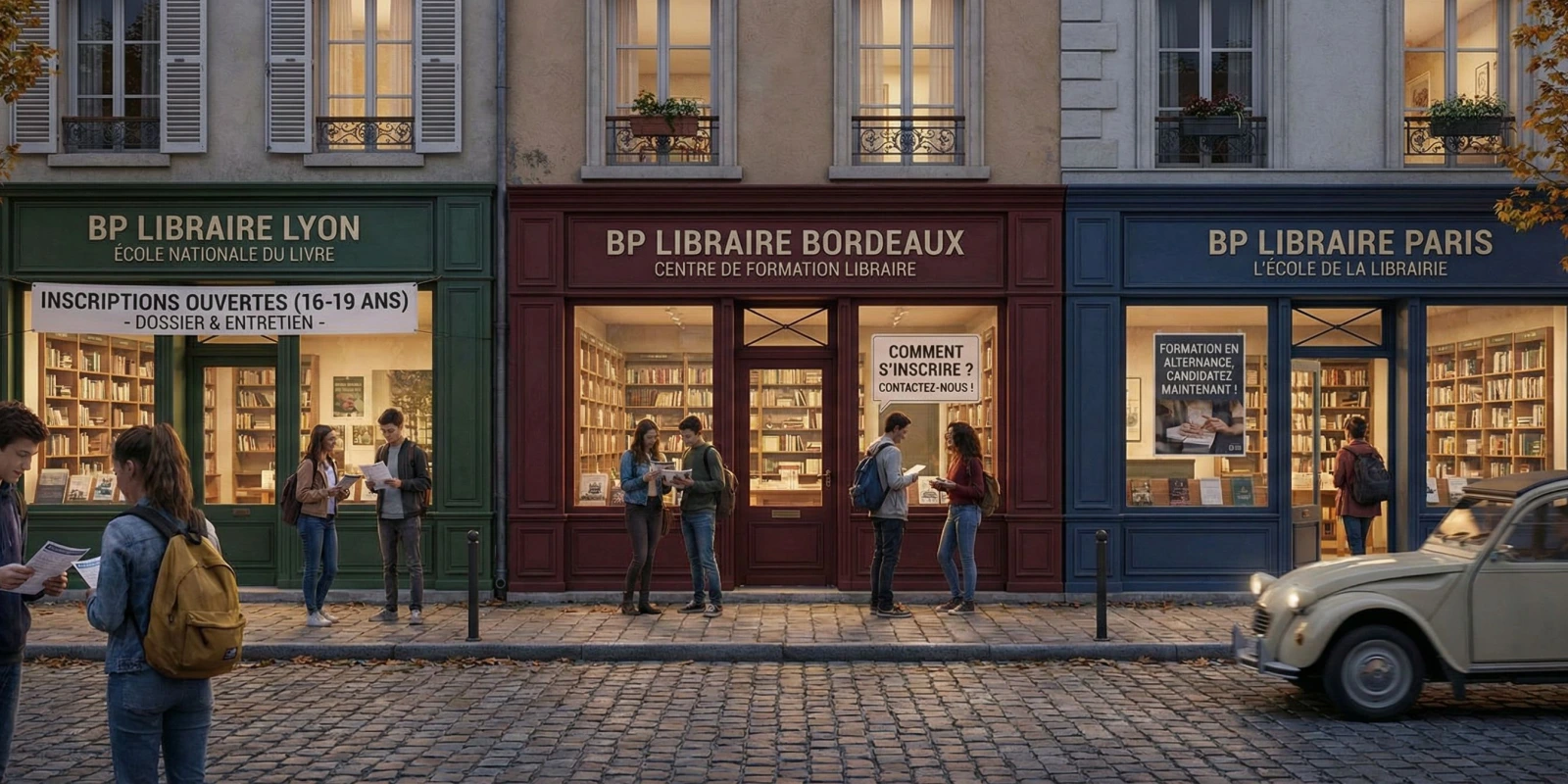 Où Faire le BP Libraire en France ? Les 3 Établissements, Villes et Comment S'inscrire