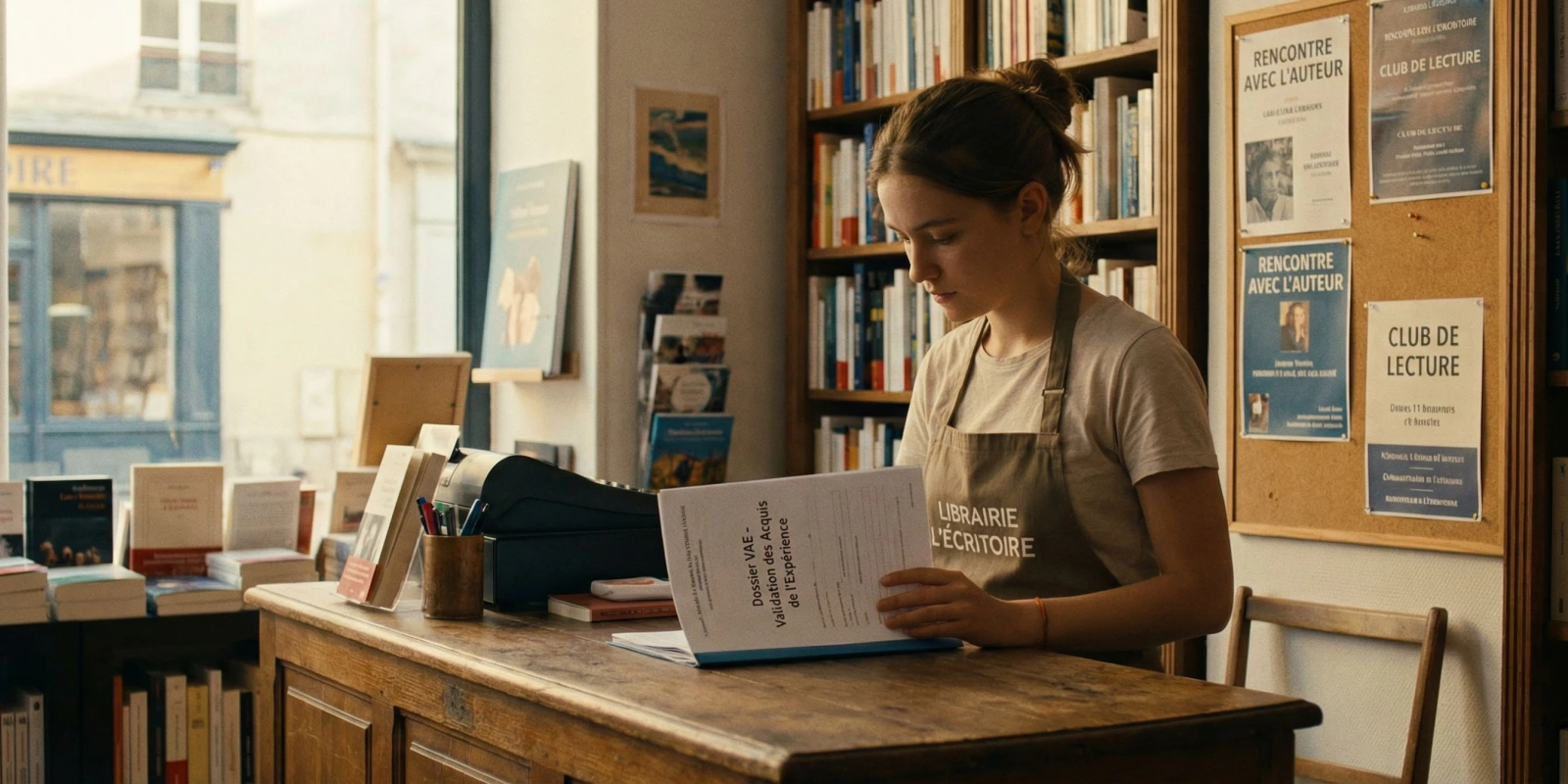 VAE et BP Libraire : Comment Valider Ton Expérience en Librairie Sans Repasser par la Case Départ